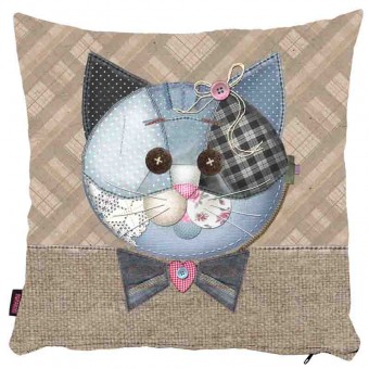 Kedili Yastık Kılıfı-63